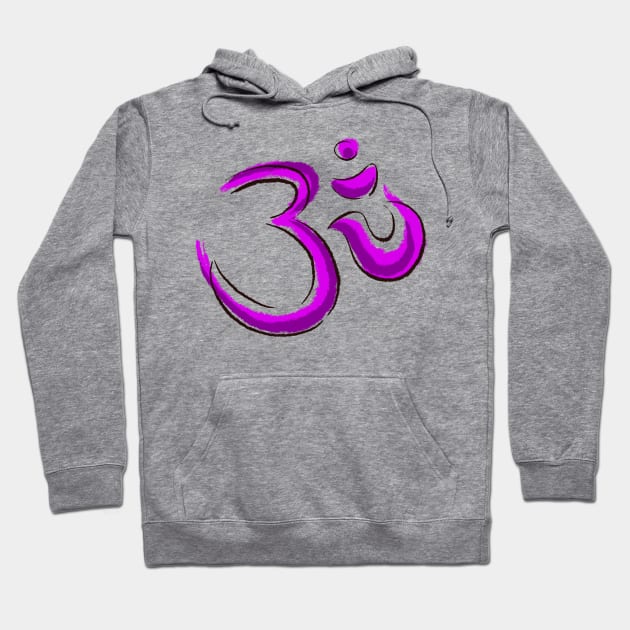 Crown chakra Hoodie by Steve Brown Illustration 